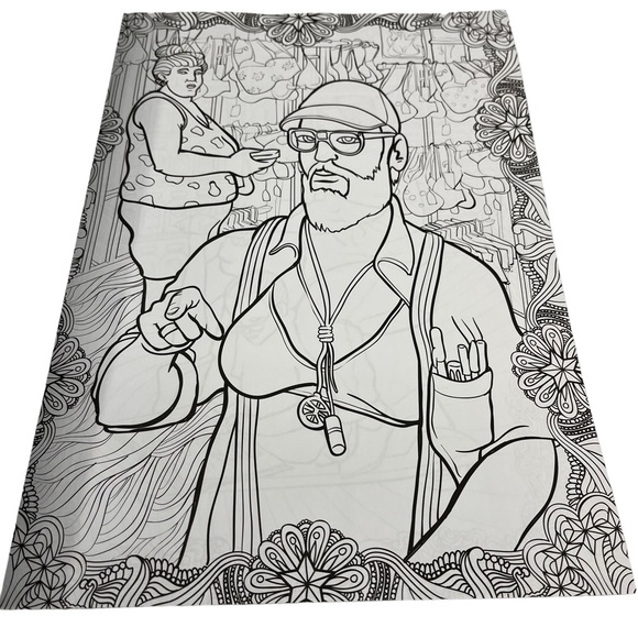 People of Walmart Adult Coloring Book: Rolling Back Dignity - Picture 5 of 6